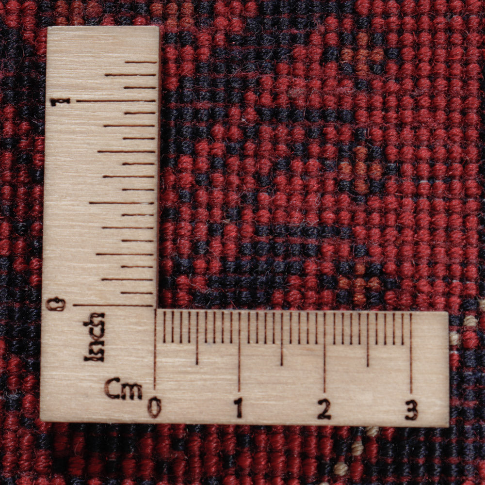 Afghaans tapijt - Koninklijke - 193 x 149 cm - rood