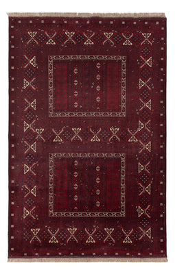 Afghaans tapijt - 249 x 160 cm - rood