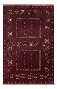 Afghaans tapijt - 249 x 160 cm - rood