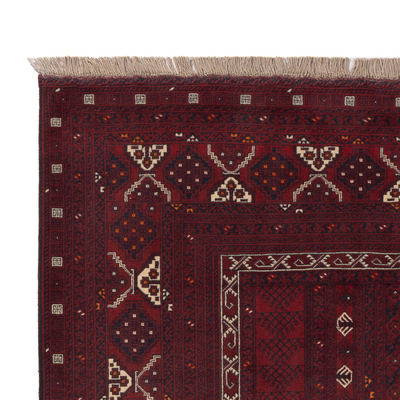 Afghaans tapijt - 249 x 160 cm - rood