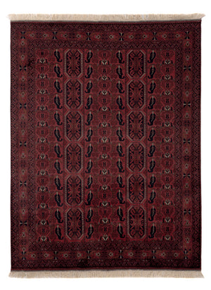 Afghan Teppich - Royal - 196 x 149 cm - rot