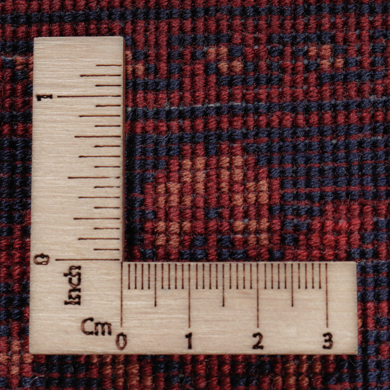 Afghaans tapijt - Koninklijke - 187 x 146 cm - rood