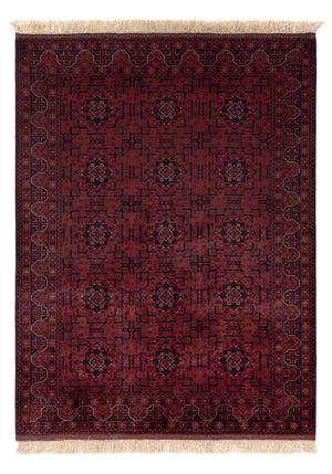 Afghan Teppich - Royal - 202 x 151 cm - rot