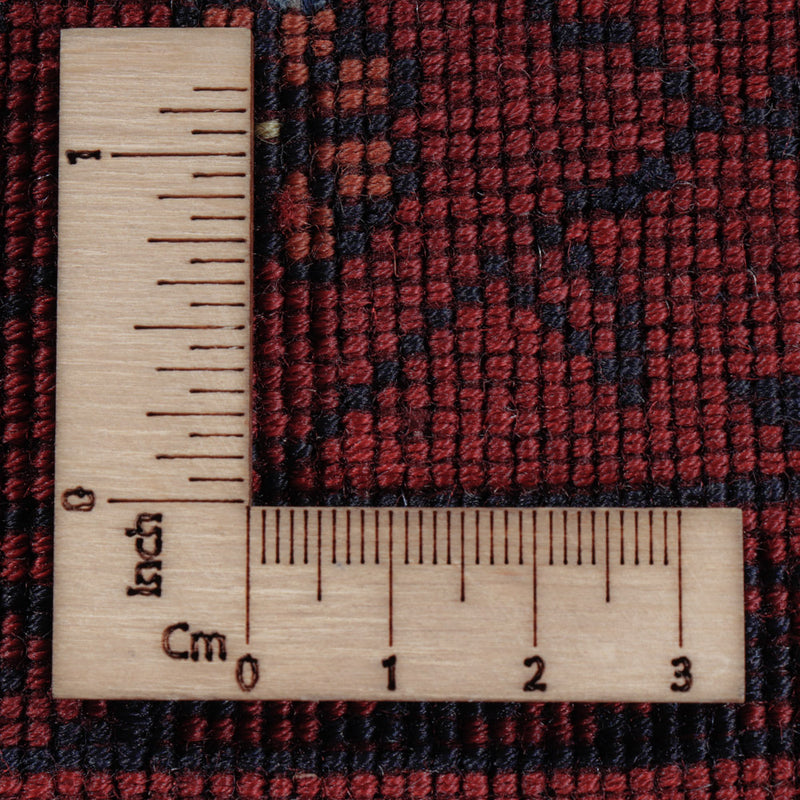 Afghaans tapijt - Koninklijke - 196 x 150 cm - rood