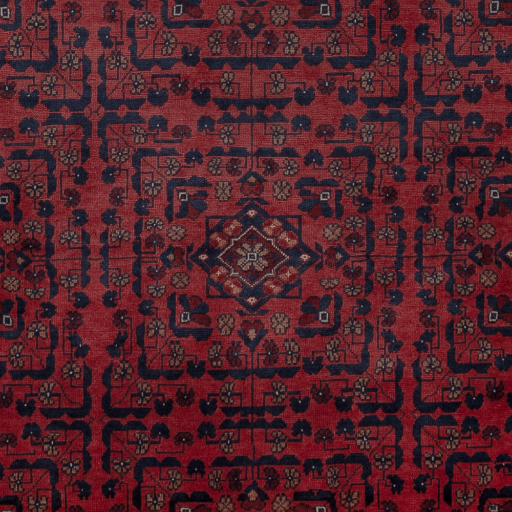 Afghaans tapijt - Koninklijke - 198 x 153 cm - rood