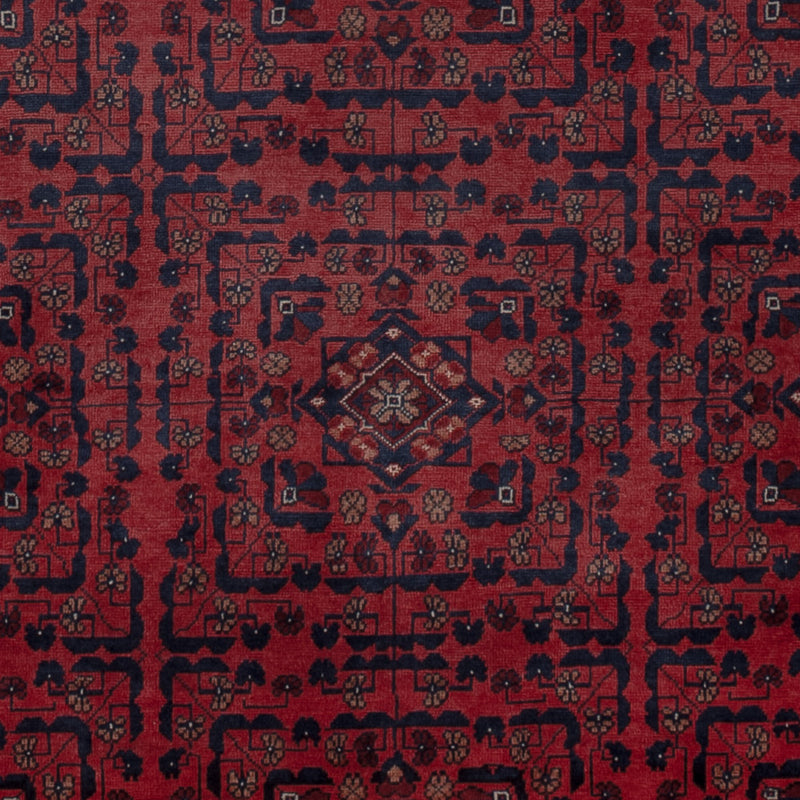 Afghaans tapijt - Koninklijke - 198 x 153 cm - rood