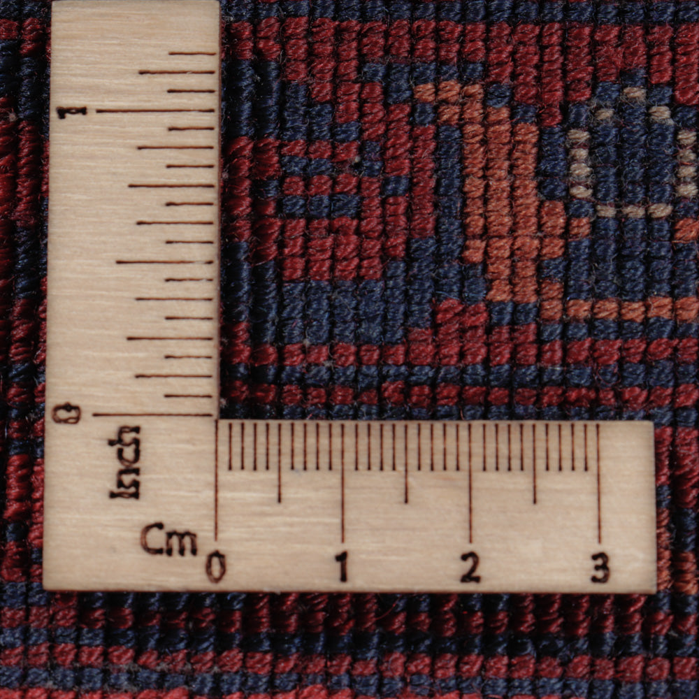 Afghaans tapijt - Koninklijke - 198 x 153 cm - rood