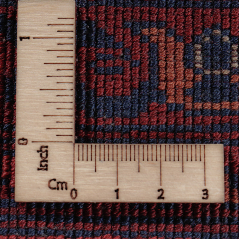 Afghaans tapijt - Koninklijke - 198 x 153 cm - rood