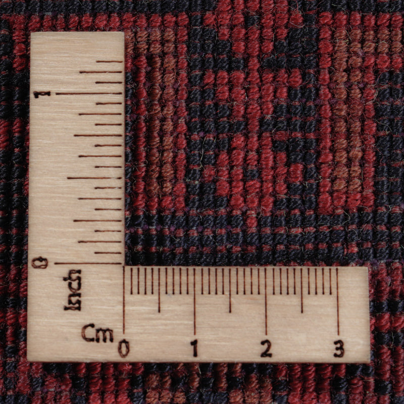 Afghaans tapijt - Koninklijke - 191 x 148 cm - rood