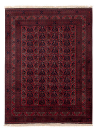 Afghaans tapijt - Koninklijke - 194 x 148 cm - rood