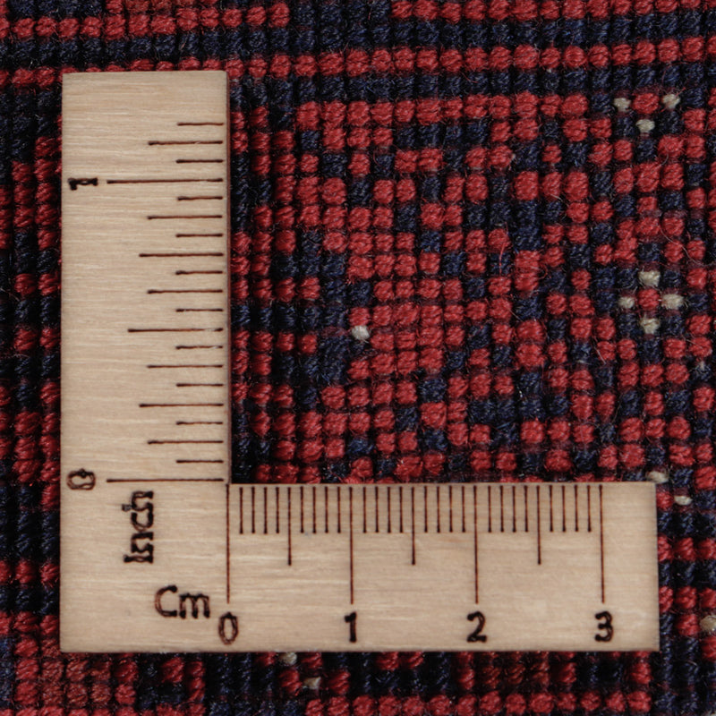 Afghaans tapijt - Koninklijke - 194 x 148 cm - rood