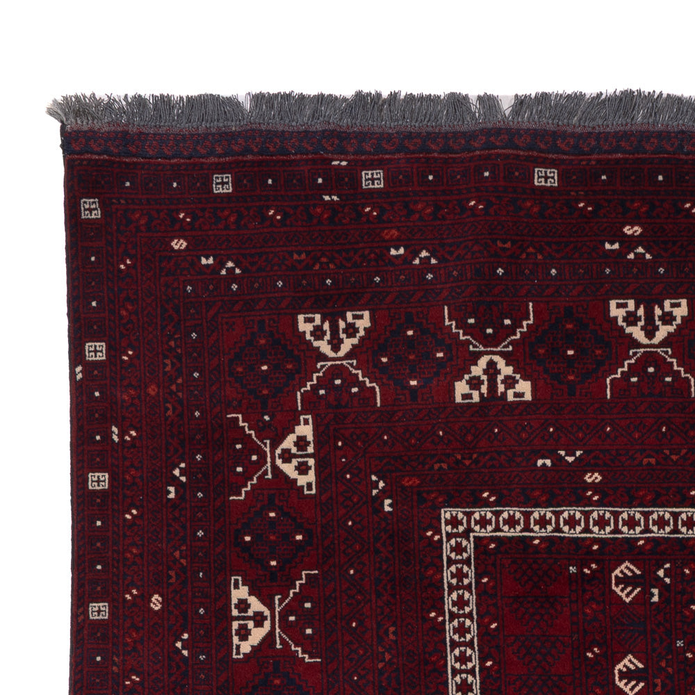 Afghaans tapijt - 258 x 159 cm - rood