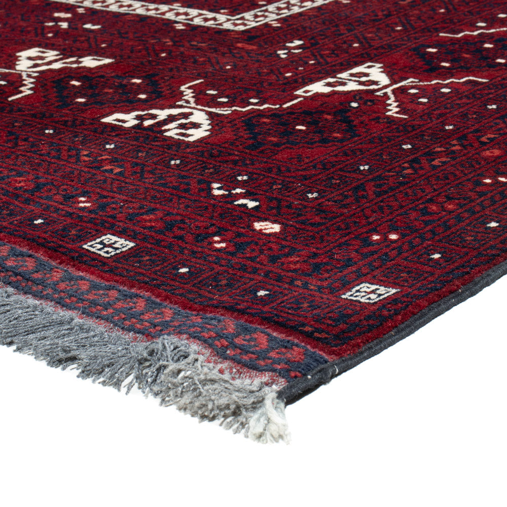 Afghaans tapijt - 258 x 159 cm - rood