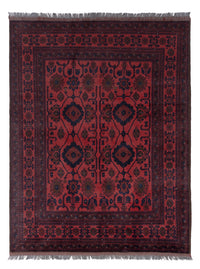 Afghaans tapijt - Kunduz - 200 x 156 cm - rood