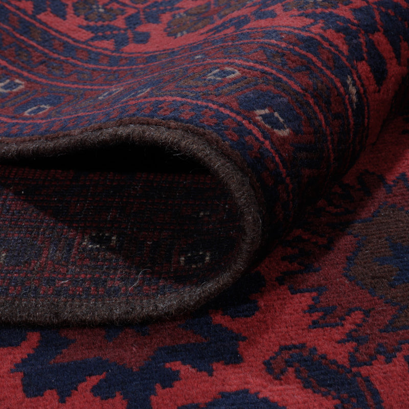 Afghaans tapijt - Kunduz - 200 x 156 cm - rood