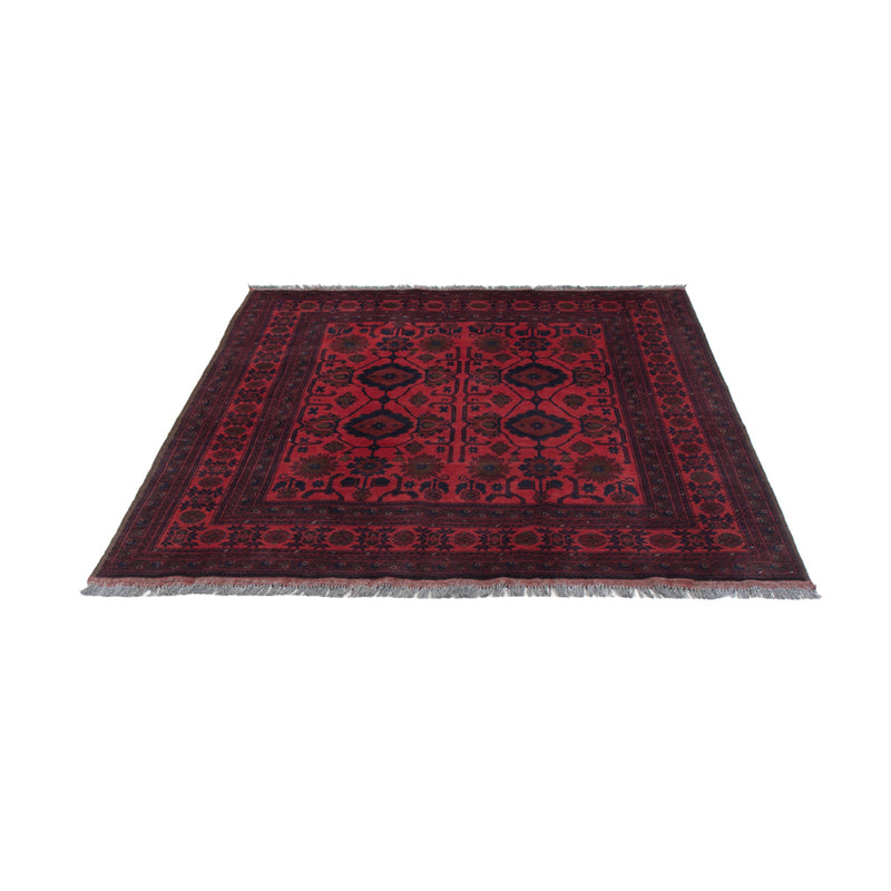 Afghaans tapijt - Kunduz - 200 x 156 cm - rood