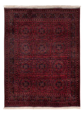 Afghaans tapijt - Koninklijke - 193 x 147 cm - rood