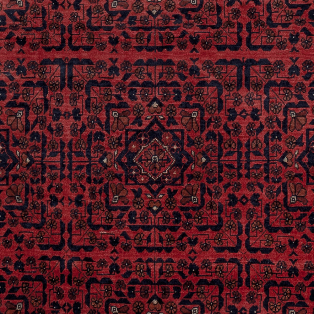 Afghaans tapijt - Koninklijke - 193 x 147 cm - rood