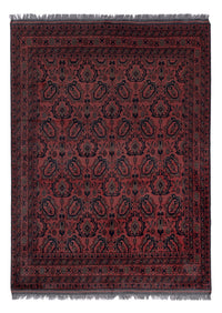 Afghaans tapijt - Kunduz - 197 x 150 cm - rood