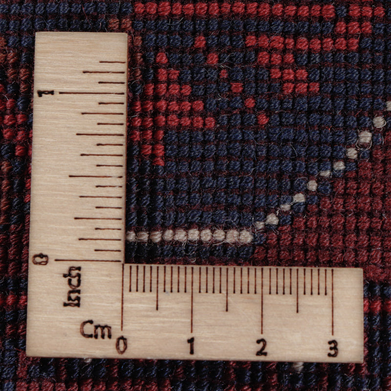 Afghaans tapijt - Koninklijke - 198 x 151 cm - rood