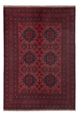 Afghaans tapijt - Kunduz - 297 x 205 cm - rood