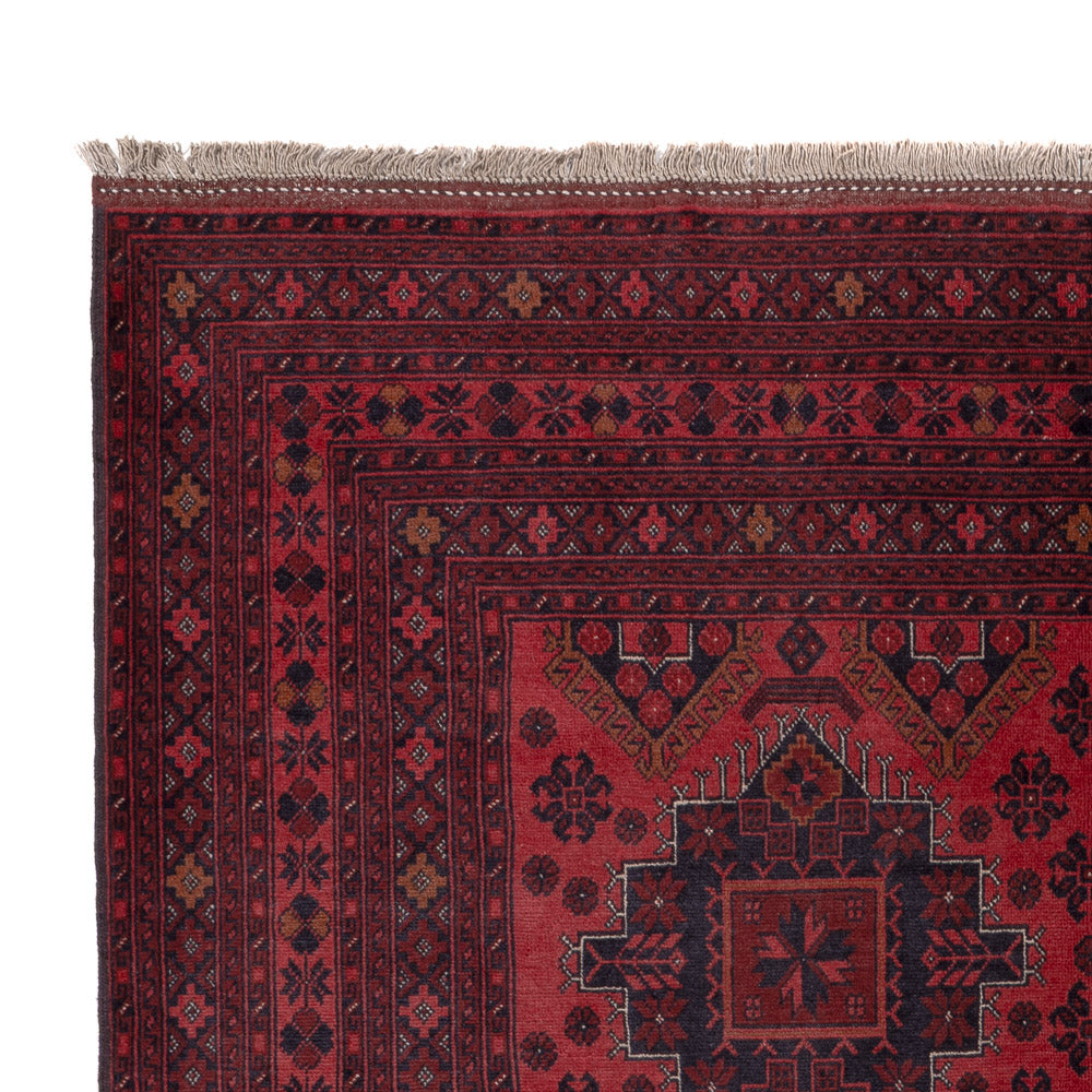 Afghaans tapijt - Kunduz - 297 x 205 cm - rood