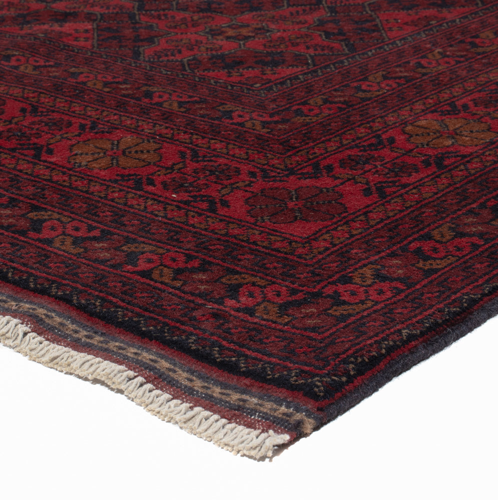 Afghaans tapijt - Kunduz - 295 x 197 cm - rood