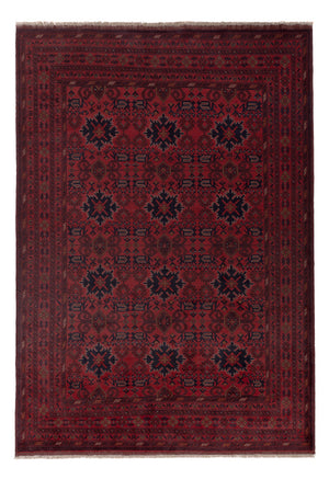 Afghaans tapijt - Kunduz - 289 x 200 cm - rood