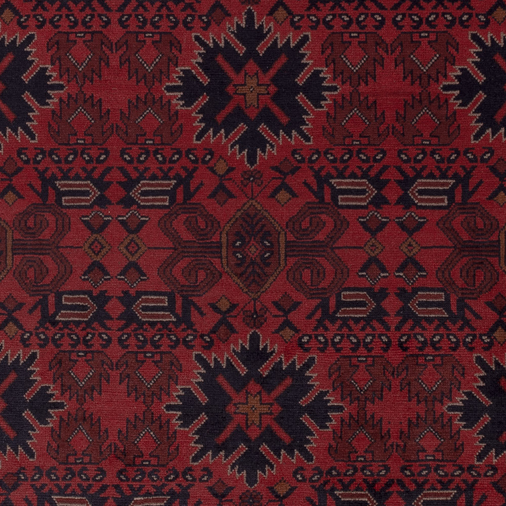 Afghaans tapijt - Kunduz - 289 x 200 cm - rood