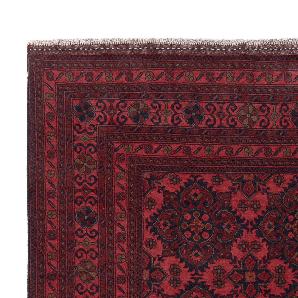 Afghaans tapijt - Kunduz - 296 x 196 cm - rood