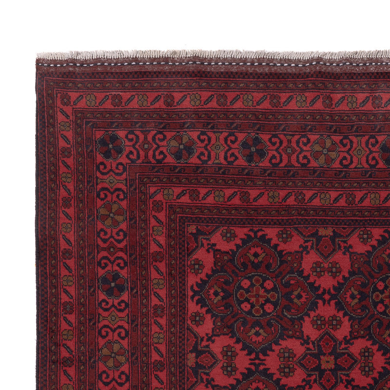Afghaans tapijt - Kunduz - 296 x 196 cm - rood