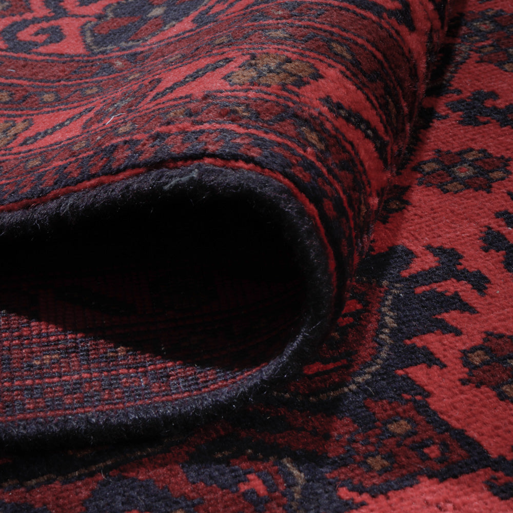 Afghaans tapijt - Kunduz - 296 x 196 cm - rood