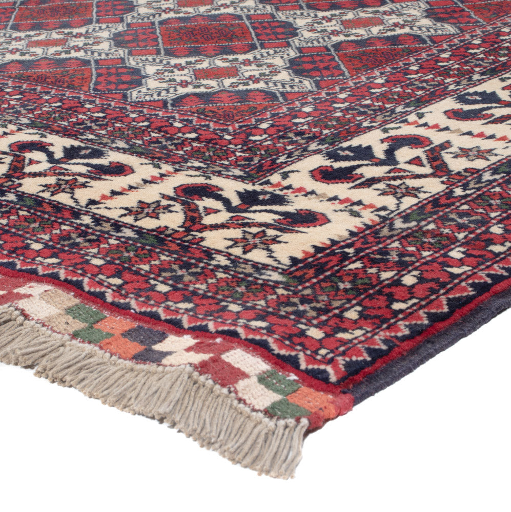 Afghaans tapijt - Kunduz - 289 x 200 cm - rood