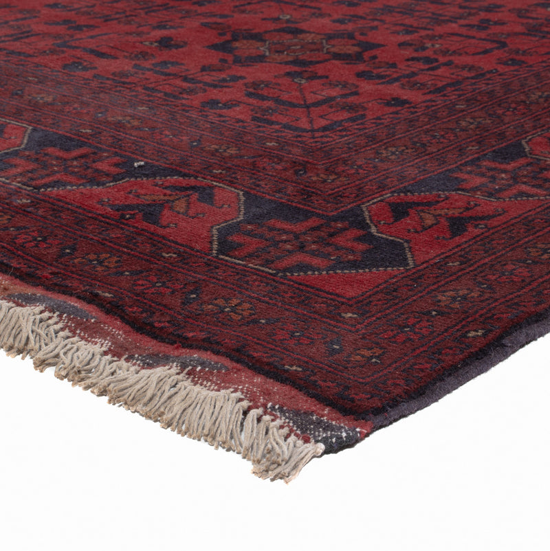 Afghaans tapijt - Kunduz - 296 x 204 cm - rood