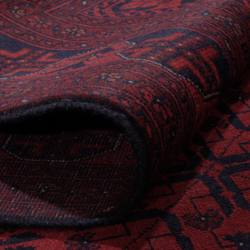 Afghaans tapijt - Kunduz - 296 x 204 cm - rood