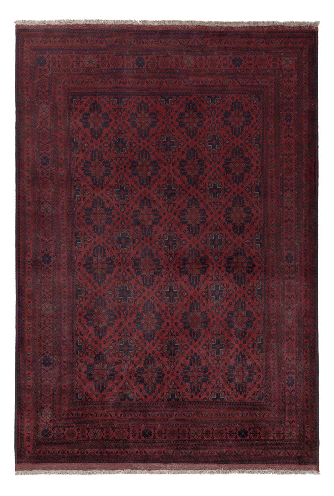 Afghaans tapijt - Kunduz - 298 x 205 cm - rood