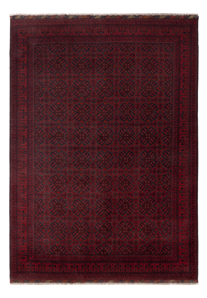 Afghaans tapijt - Kunduz - 296 x 204 cm - rood