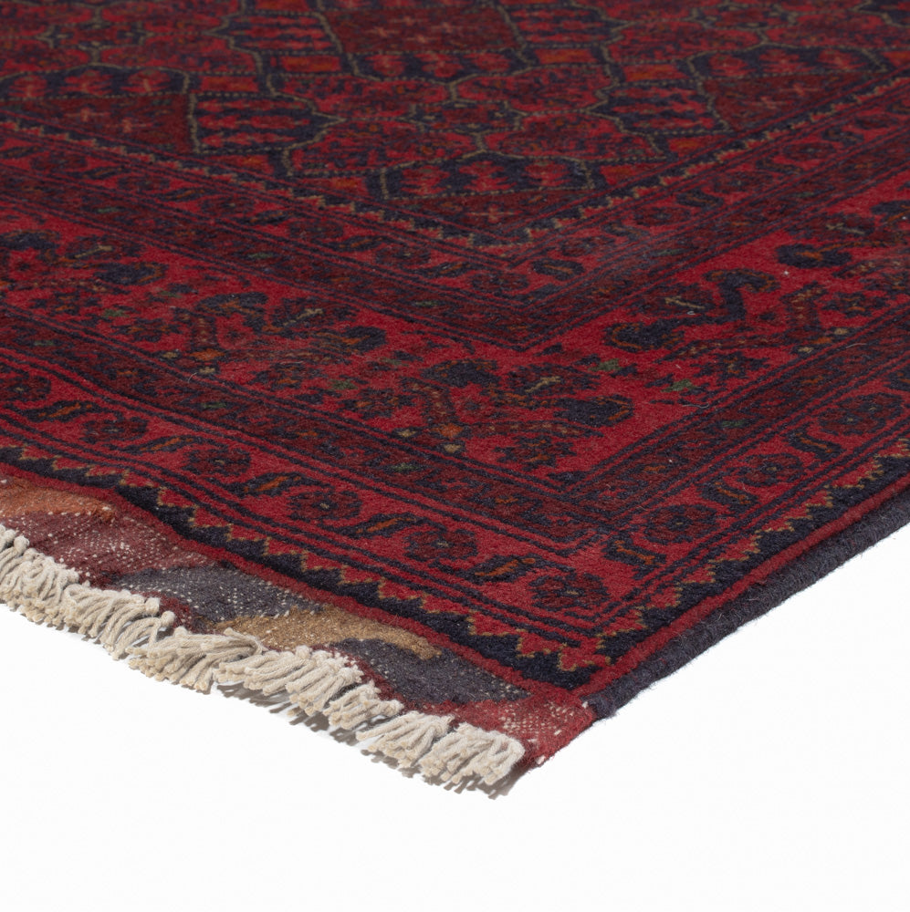Afghaans tapijt - Kunduz - 296 x 204 cm - rood