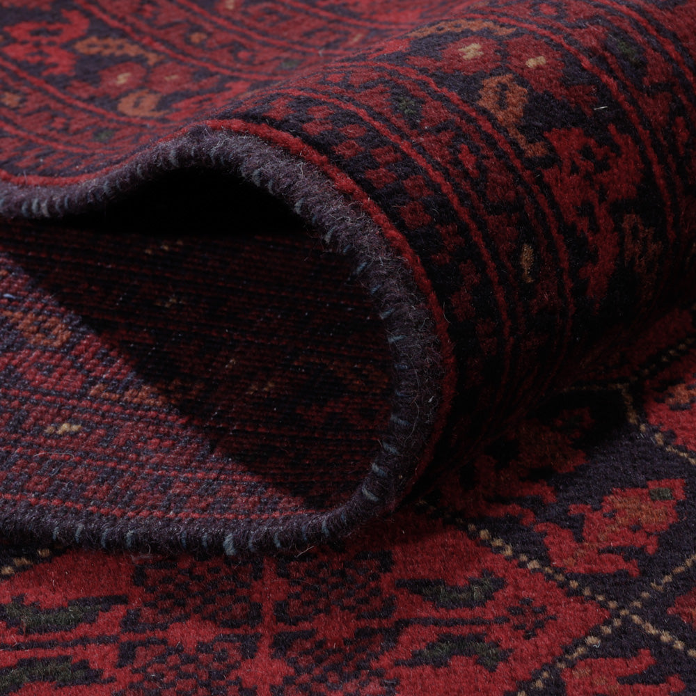 Afghaans tapijt - Kunduz - 295 x 202 cm - rood