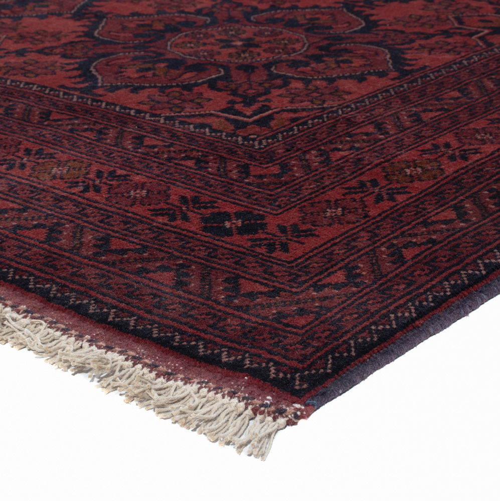 Afghaans tapijt - Kunduz - 301 x 202 cm - rood