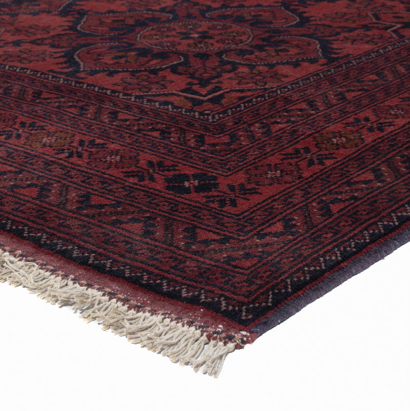 Afghaans tapijt - Kunduz - 301 x 202 cm - rood