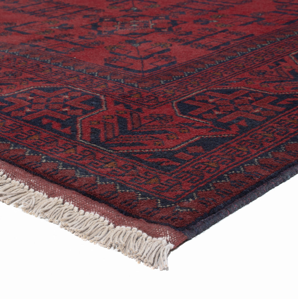 Afghaans tapijt - Kunduz - 292 x 202 cm - rood