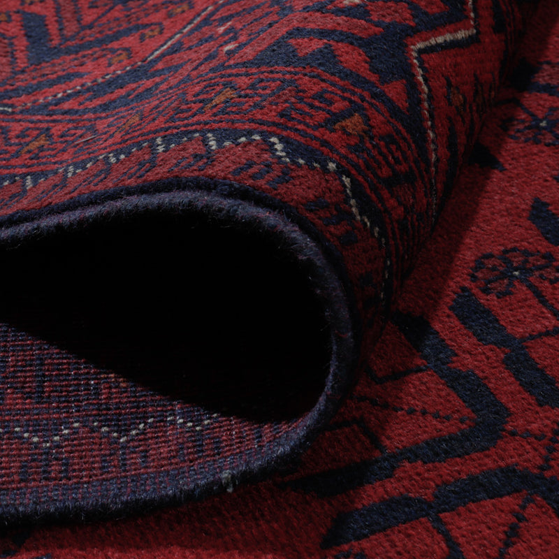 Afghaans tapijt - Kunduz - 292 x 202 cm - rood