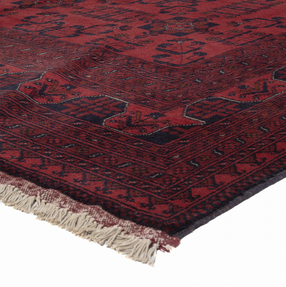 Afghaans tapijt - Kunduz - 292 x 205 cm - rood