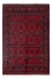 Afghaans tapijt - Kunduz - 296 x 205 cm - rood