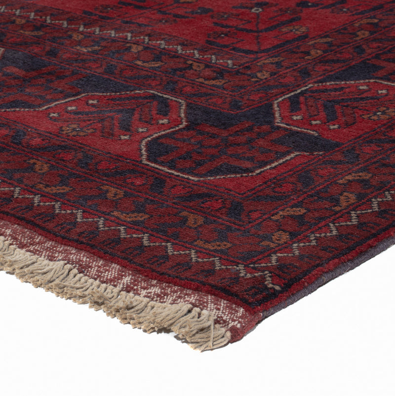 Afghaans tapijt - Kunduz - 296 x 205 cm - rood