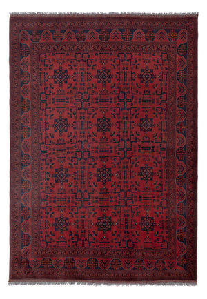 Afghaans tapijt - Kunduz - 294 x 207 cm - rood