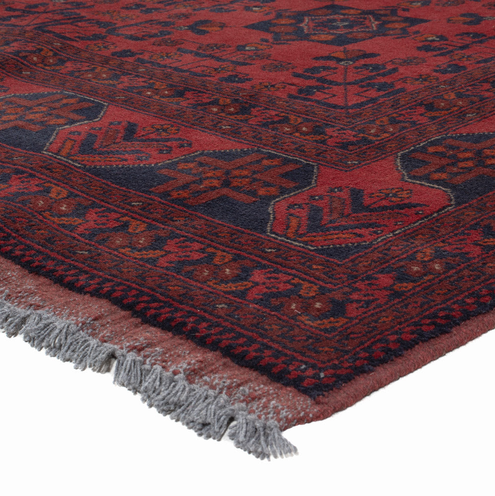 Afghaans tapijt - Kunduz - 294 x 207 cm - rood
