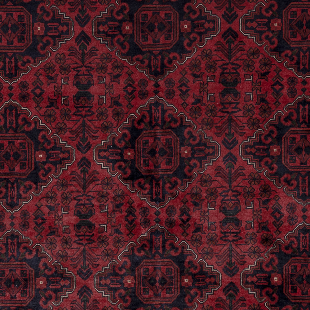 Afghaans tapijt - Kunduz - 294 x 199 cm - rood