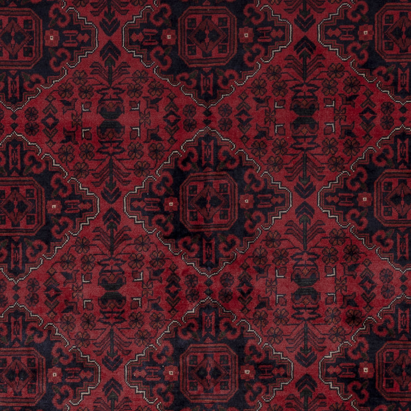 Afghaans tapijt - Kunduz - 294 x 199 cm - rood